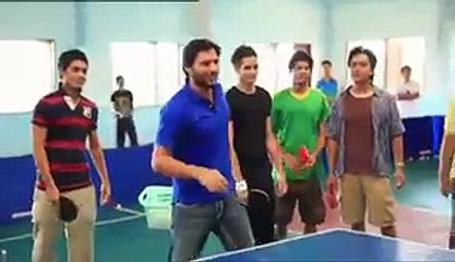 Now Shahid Afridi Playing Table Tennis after resignation from captain T20