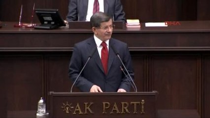 Başbakan Ahmet Davutoğlu Partisinin Grup Toplantısında Konuştu-3