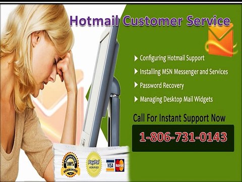 Issues with Hotmail account call Hotmail customer care service 1-806-731-0143 tollfree
