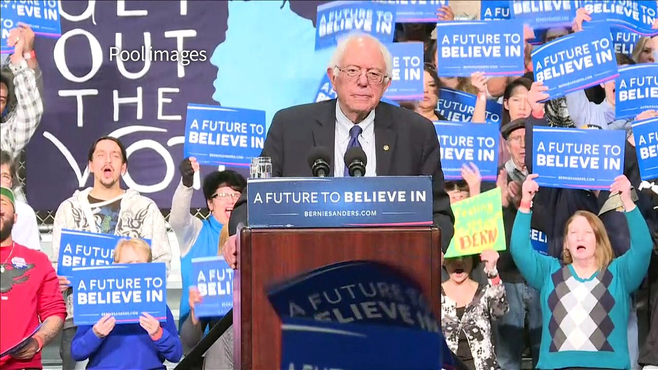 Sanders says campaign thriving without 'big money'