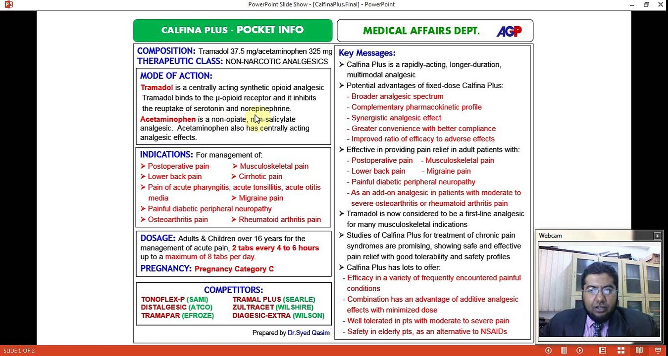 CalfinaPlus Pocket Info Training by Dr. Qasim