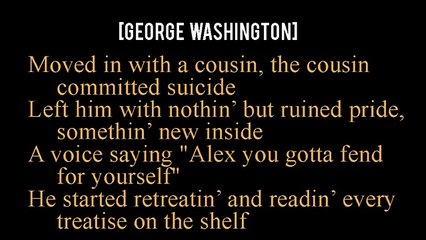 1.01 - Alexander Hamilton w⁄ lyrics