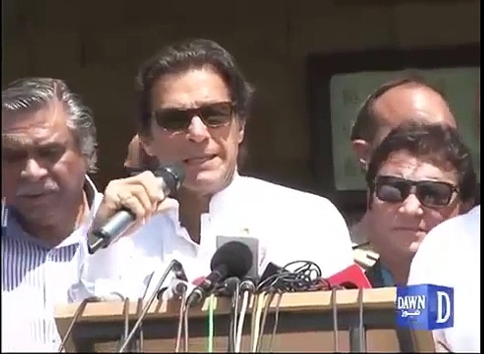 Imran Khan's press conference  in Islamabad fast bowlers talent hunt - 5th April 2016