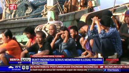 Keseriusan Pemerintah RI Perangi Pencurian Ikan Ilegal
