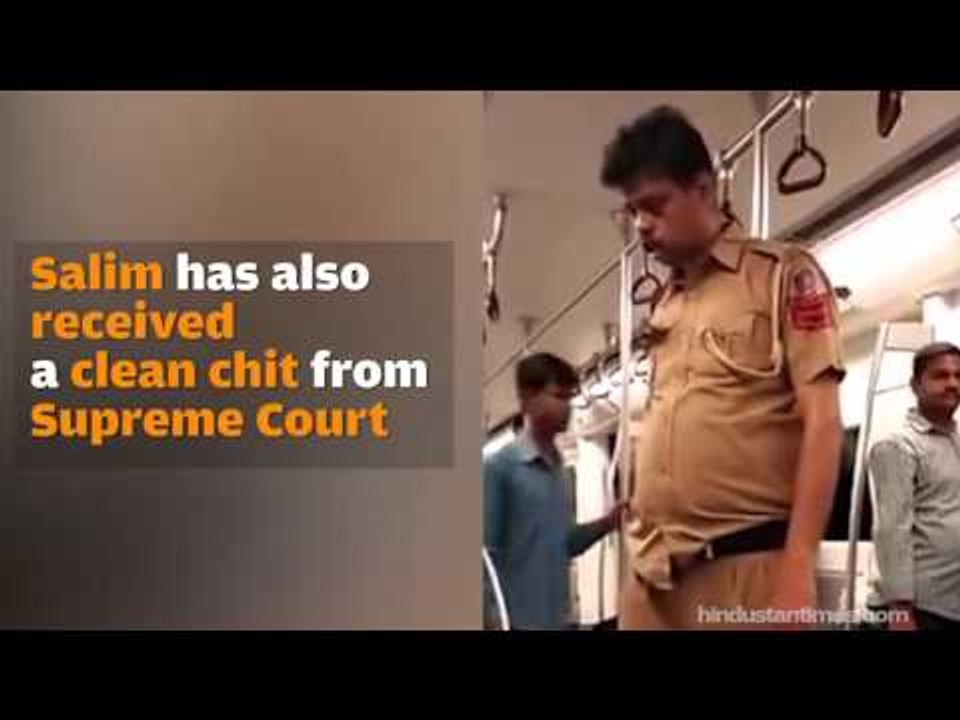 'Drunk cop' in Delhi metro was actually sufferi...