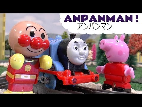 ANPANMAN! - Join Peppa Pig & Thomas and Friends helping Anpanman collect Kinder Surprise Eggs, Featuring Minions, Elsa from Disney Frozen, TMNT, Tsum Tsum and many more family fun toys