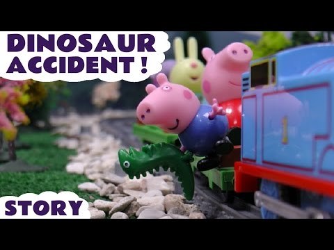 BE CAREFUL GEORGE - Join Peppa Pig and Naughty George in this Dinosaur Accident Rescue Toy Story, Featuring Thomas and Friends, Doc McStuffins and many more family fun toys! Second half features Hello Kitty, Disney Frozen and more