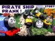 PIRATE SHIP PRANK! --- Join Tom Moss and the Minions in this funny prank toy story, Featuring Thomas and Friends, Pirates, Mega Bloks and many more family fun toys! Second half features a race with Cars, Angry Birds and Star Wars