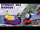 STORMY SEA RESCUE --- Join the Minions with Thomas and Friends in this funny Sea Rescue Toy Story Unboxing video, Featuring Trackmaster Captain and many more family fun toys, Second half features Surprise Eggs and Monsters Inc