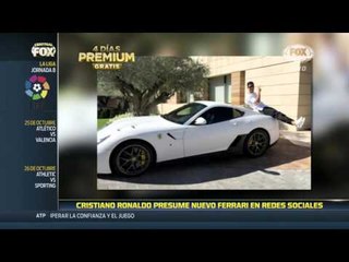 ¡De lujo! Mira el nuevo carro de Cristiano Ronaldo