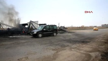 Van'da Zırhlı Polis Araçlarına Saldırı Ek Gündüz Görüntüsü