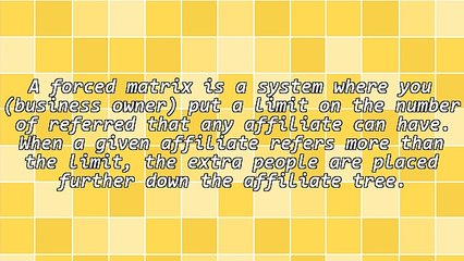 How The Force Matrix System Works