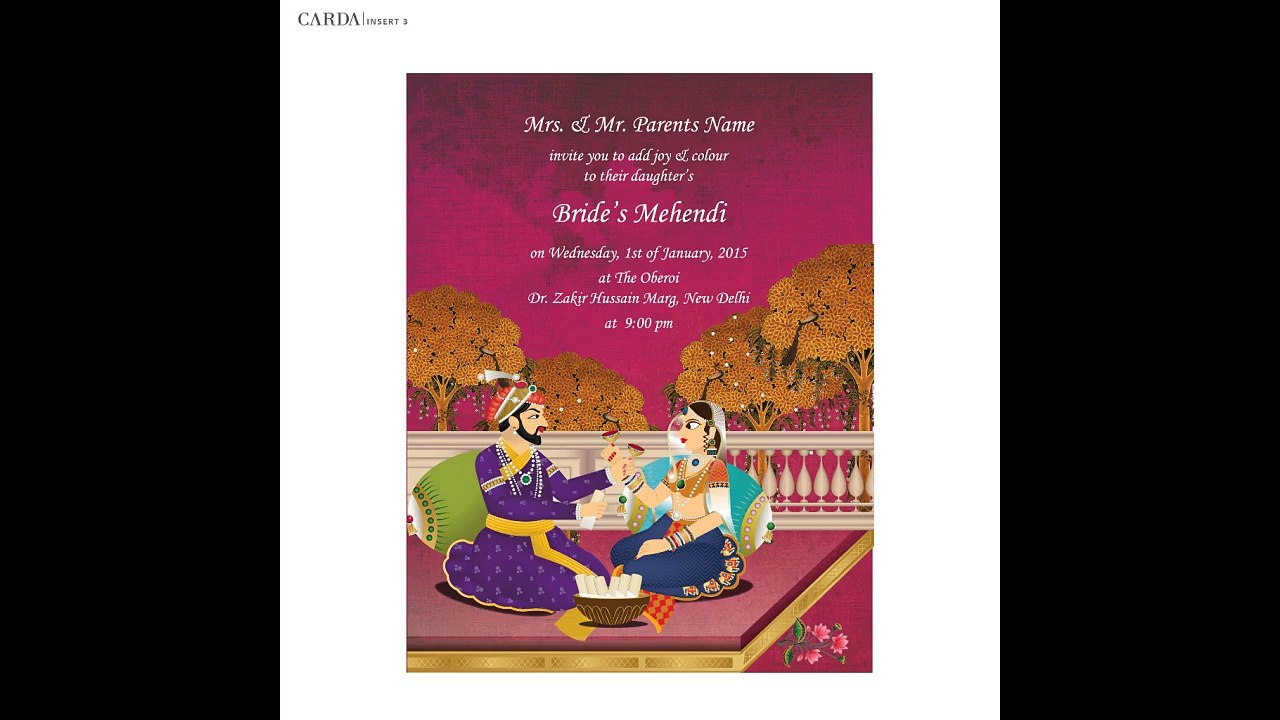 Weding Invitatoin Cards