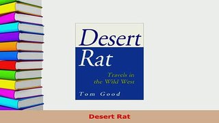 PDF  Desert Rat  Read Online