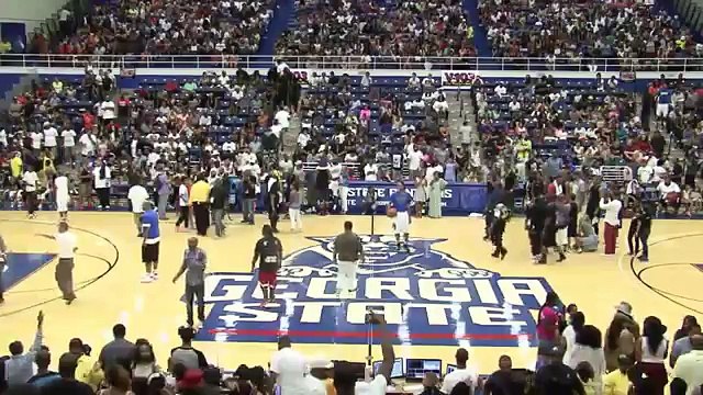 Ludacris vs. Lil Wayne Basketball Game 95