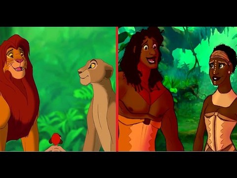 Если бы животные Диснея были людьми. ЧАСТЬ 1. Диснеевские животные стали Людьми!