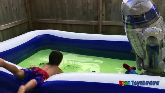 Thomas and Friends Bath Balls Japanese Surprise Toys Playtime in the pool kids Video Ryan