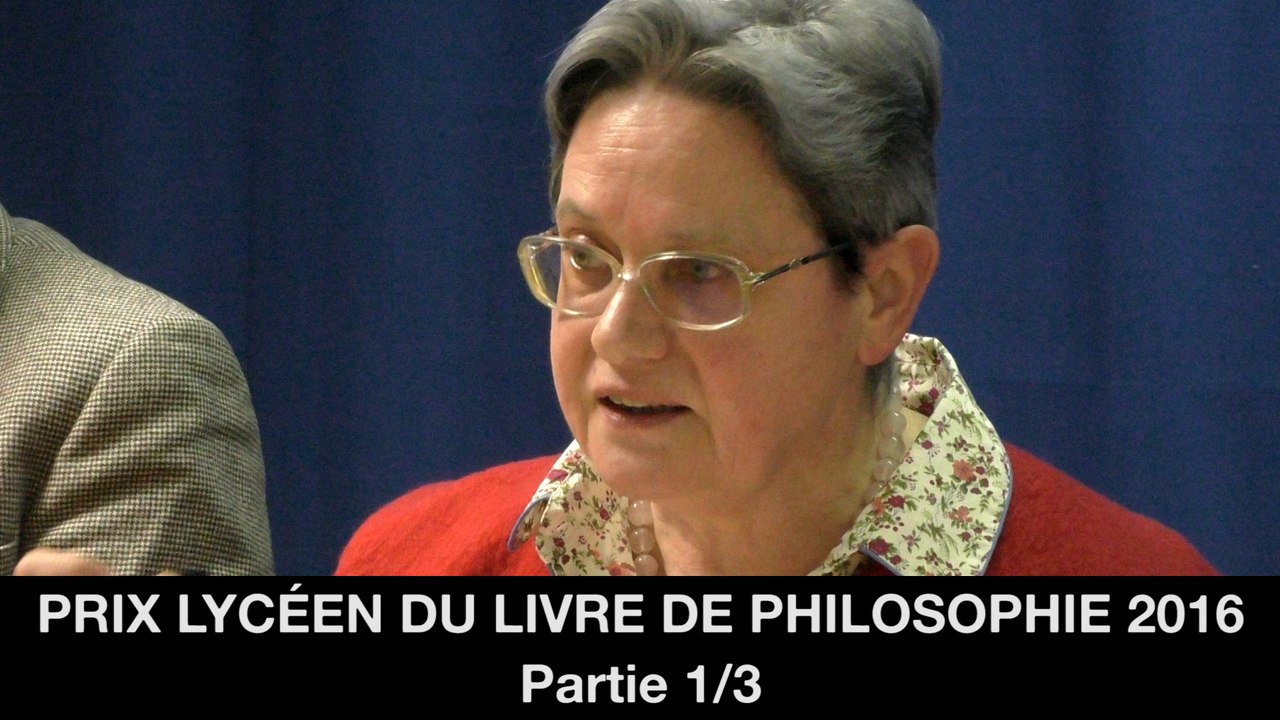 Prix lycéen du livre de philosophie 2016 : 1. Présentation de la rencontre, 2. Penser la laïcité, C. KINTZLER
