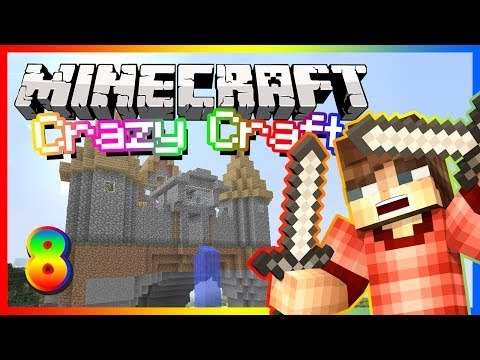 Minecraft Crazy Craft 2.0! TROLL CASTLE! Modded Survival Ep.8