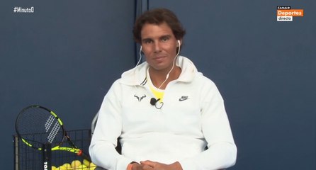 Rafael Nadal's interview / 'Minuto #0' (Movistar+) / 5 April 2016