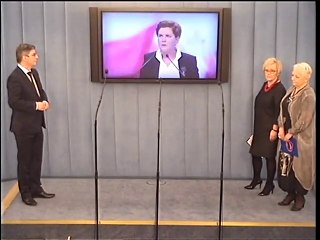 Poseł Magdalena Kochan - konferencja z 1 kwietnia 2016 r.