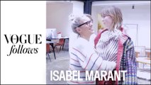 24h avec Isabel Marant pendant la Fashion Week de Paris #VogueFollows