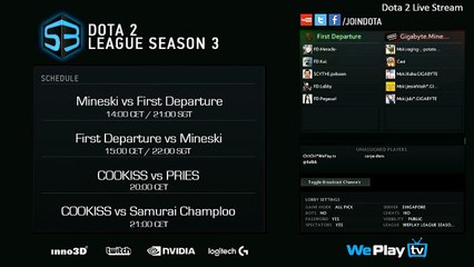 First Departure vs Mineski dota 2 G1 + G2 - WePlay League 2016 S3 Qualifiers - SEA - Mineski vs FD_41