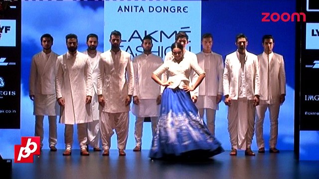 Bhumi Pednekar, Sonakshi Sinha, Aditi Rao Hydari at Lakme Fashion Week 2016 - Bollywood News