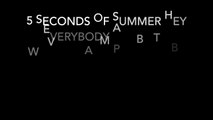 5 Seconds of Summer Hey Everybody Studio acoustic version/ COVER