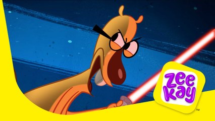 Leonard's Lightsaber Battle | Get Blake | ZeeKay