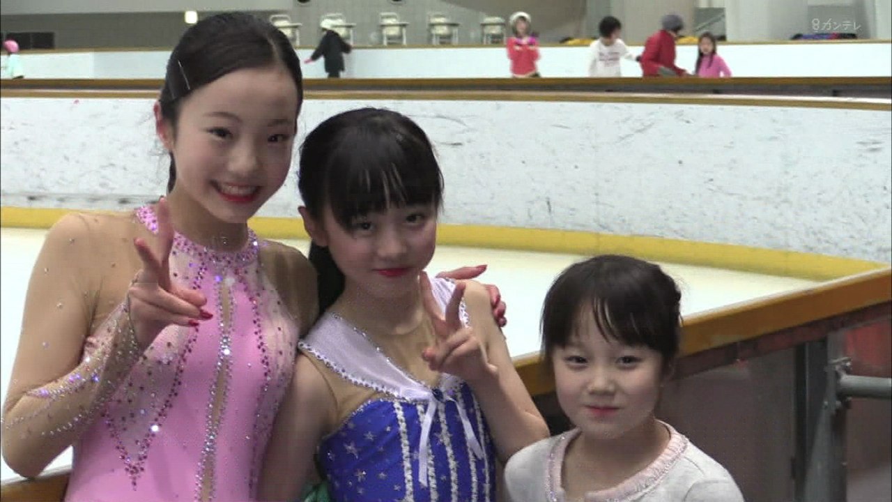 4/5 本田真凜選手地元で舞う＆望結ちゃん紗来ちゃん