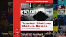 DOWNLOAD PDF  Trusted Platform Module Basics Using TPM in Embedded Systems Embedded Technology FULL FREE
