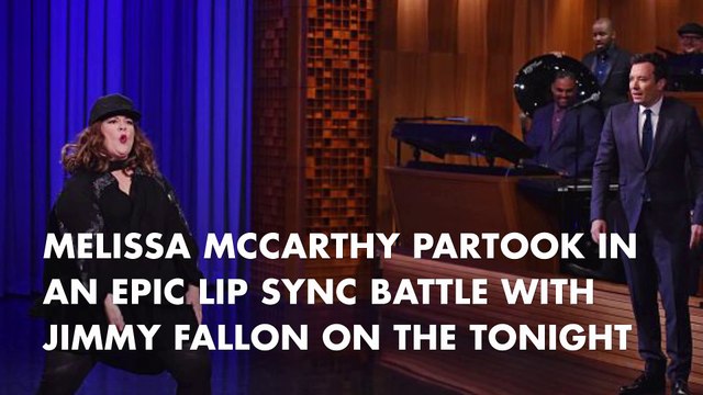 Melissa McCarthy goes all out for Pocahontas Lip Sync Battle