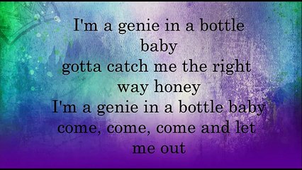 Genie in a Bottle by Dove Cameron Lyrics