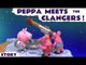 Peppa Pig meets the Clangers English Episodes | Kids Space Rocket Toys and Home Planet Playset