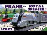 Prank On Thomas and Friends Trackmaster Royal Spencer Play Doh Frozen Princess Anna Thomas Toys
