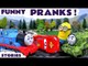 Thomas & Friends Minions Funny Pranks Cars Play Doh Tom Moss Toy Train Tayo Prank 꼬마버스 타요