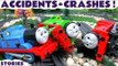 Thomas & Friends Toy Train Accidents and Crashes Play Doh Paw Patrol Superman and Batman Toys