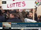 Francia: sindicatos mantienen protestas contra la reforma laboral