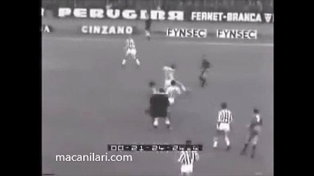 14.02.1962 - 1961-1962 European Champion Clubs' Cup Quarter Final 1st Leg Juventus 0-1 Real Madrid