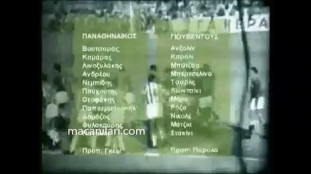 20.09.1961 - 1961-1962 European Champion Clubs' Cup 1st Qualifying Round 1st Leg Panathinaikos FC 1-1 Juventus
