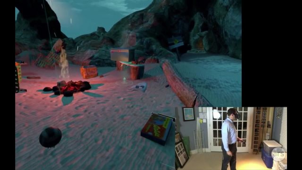 HTC Vive VR gameplay sizzle
