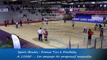 Premier passage, tir progressif masculin, France Tirs 2016, Sport Boules, Dardilly 2016