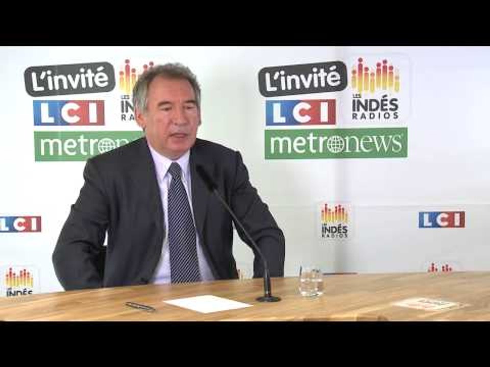 François Bayrou : Affaire Léonarda -- La place de Manuels Valls dans le gouvernement