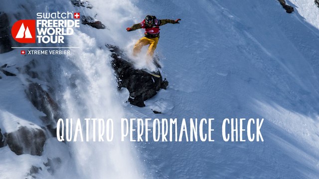 Audi quattro Performance Check - Xtreme Verbier - Swatch Freeride World Tour 2016