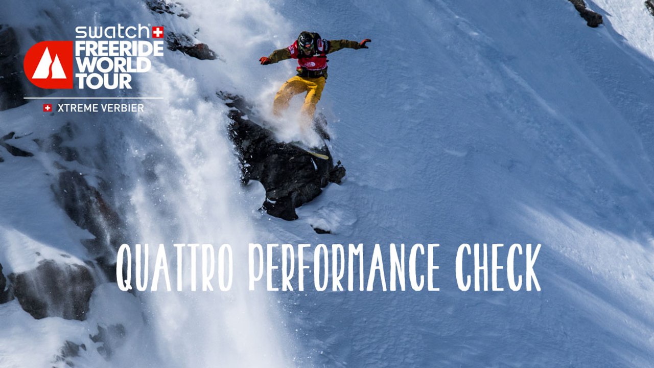 Audi quattro Performance Check - Xtreme Verbier - Swatch Freeride World Tour 2016
