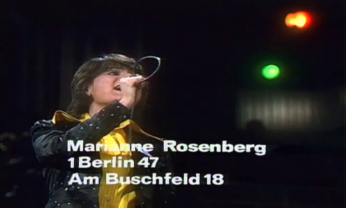 Marianne Rosenberg - Ein Stern erwacht 1974