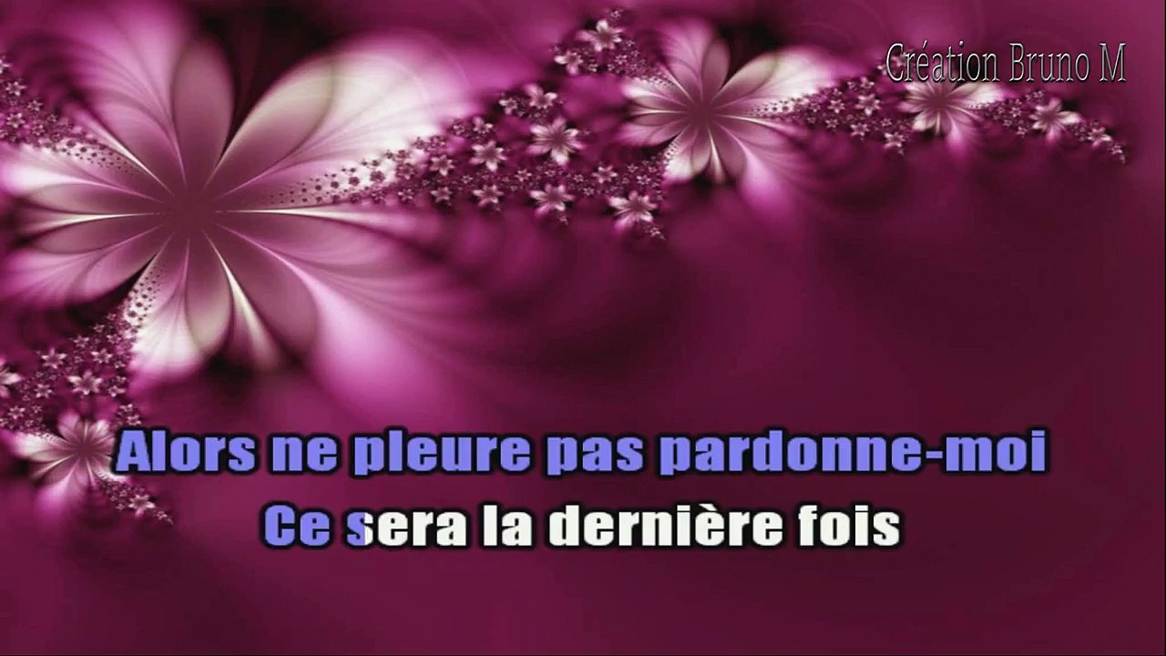 Christian Delagrange - Sans toi je suis seul KARAOKE / INSTRUMENTAL