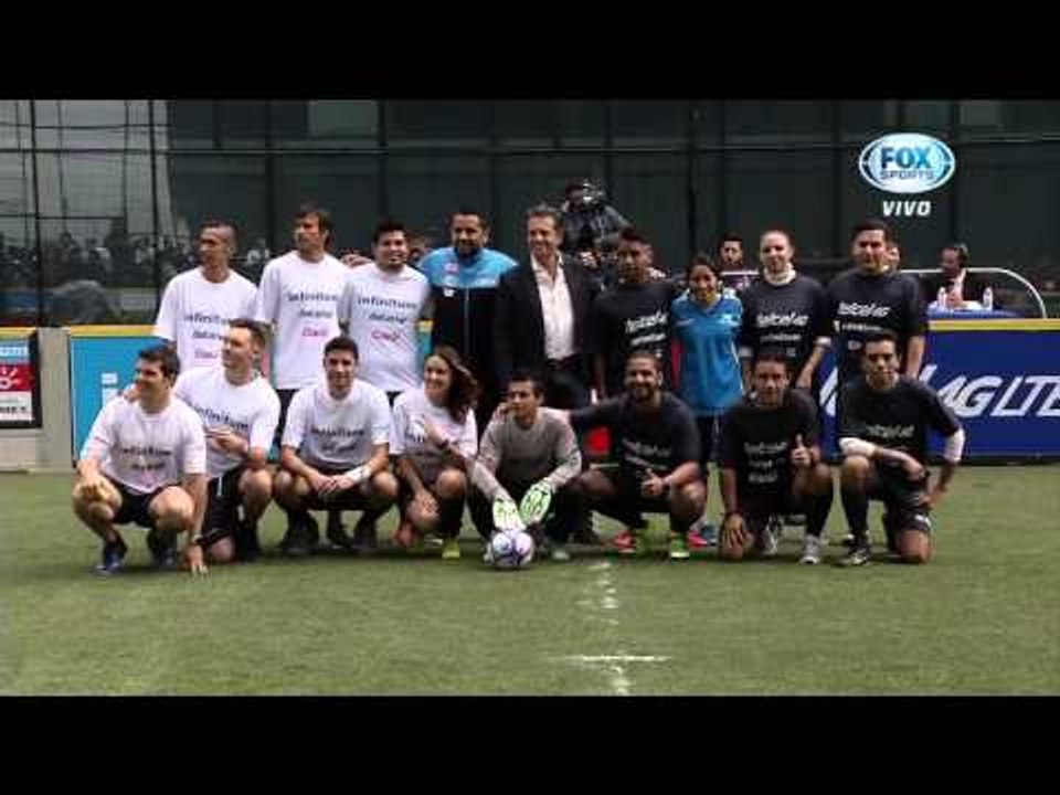 Checo, de las pistas a la cancha de fútbol