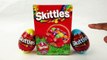 Skittles Eggs Unboxing Easter Edition. Learn Colors Too! Awesome Yummy Candy Treats